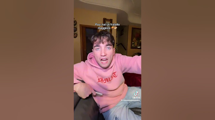 la sorella maggiore sono io😃 tiktok di Romano Alessandro