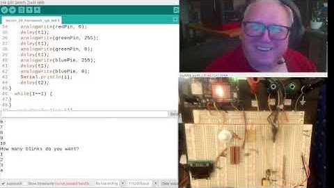 Lesson 20 Arduino R4 WiFi, using for and while loops.