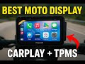 Is This the Best Motorcycle CarPlay Display? Carpuride 502S Pro +TPMS