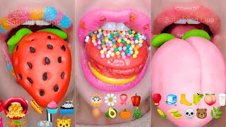 10 MINUTES RELAXING SOFT FONDANT Satisfying ASMR Eating Compilation Mukbang 먹방 screenshot 4