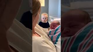 He Ran In Happy Then Saw The Baby