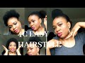 HOW TO STYLE YOUR 4C NATURAL HAIR