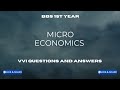 Important Questions and Answers of Microeconomics | BBS 1st Year | Introduction to Microeconomics