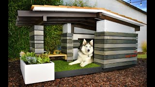 Современная собачья будка  Beam House   в стиле Эйхлера
