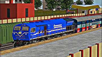 MSTS INDIAN RAILWWAYS - 07478 Guntakal Jn - Vijayawada Jn Jansadharsan Special