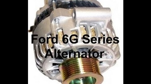 DIESEL, FORD HIGH OUTPUT ALTERNATORS, LARGE CASE UPGRADE