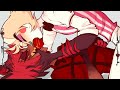 Alastor x Lucifer eat an apple together /comic dub/ hazbin hotel. NUZI
