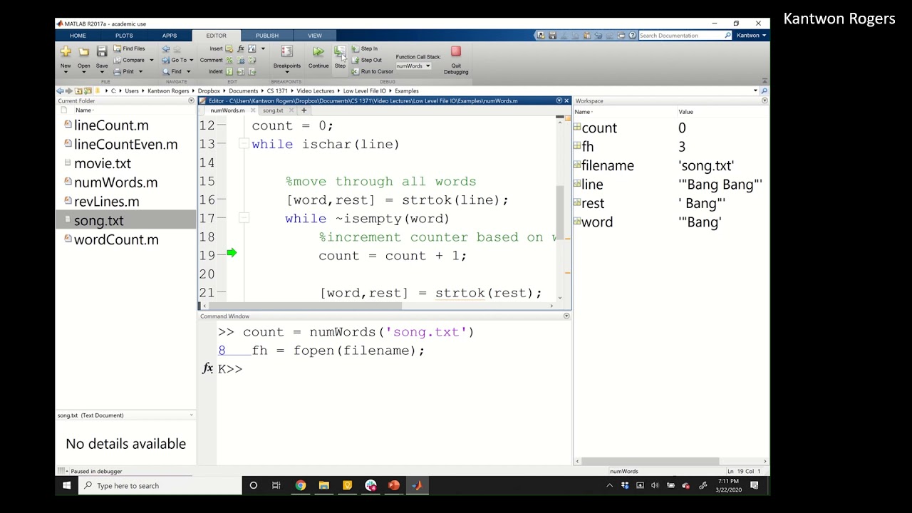 movingThroughWordsExamples - YouTube