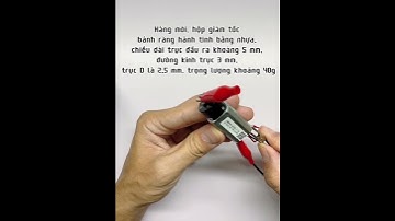 Động cơ motor giảm tốc 180 3V tốc độ cao 1300 vòng/phút - LK0087