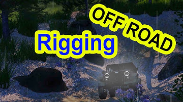 Off roading 3d car Rigging By Cinema 4D - Break down