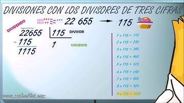 Dividir por 3 cifras