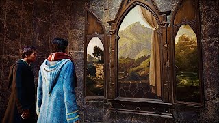 Triptych Puzzle SOLVED! In the Shadow of the Mountains | Hogwarts Legacy Walkthrough