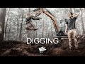 Excavating our personal campsite on vacant land  ep 2 sleepy creek