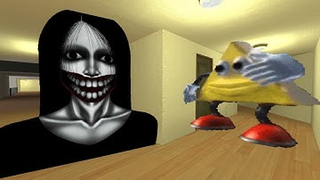 Kuchisake Onna And Dancing Triangle Nextbot Gmod