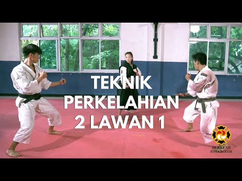 Teknik Perkelahian Kempo 2 Lawan 1