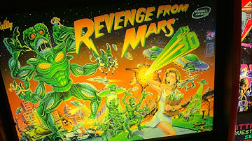Revenge from Mars and Star Wars Episode 1 Ultimarc monitor mod. Pinball 2000
