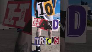 ➡️10 LONGBOARD HANDTRICKS ⬅️ #longboard #skate #longboarddancing #longboarding