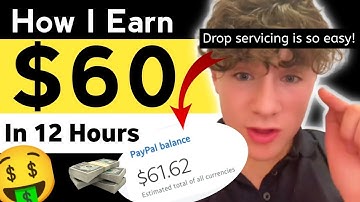 I Tried Drop Servicing And made $60 in 12 Hours (As a beginner)