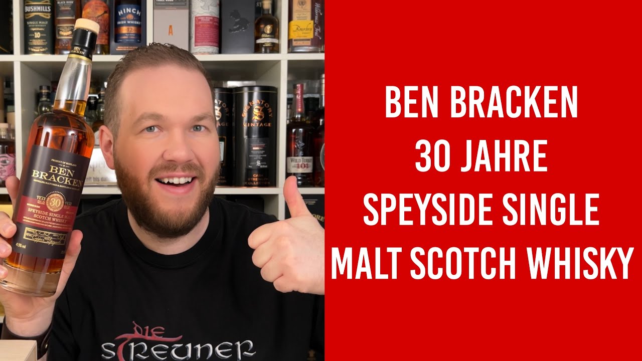 30 Mr. Jahre Whisky Verkostung Bracken - Single Lidl Speyside Z Malt Friendly | Ben - Scotch YouTube