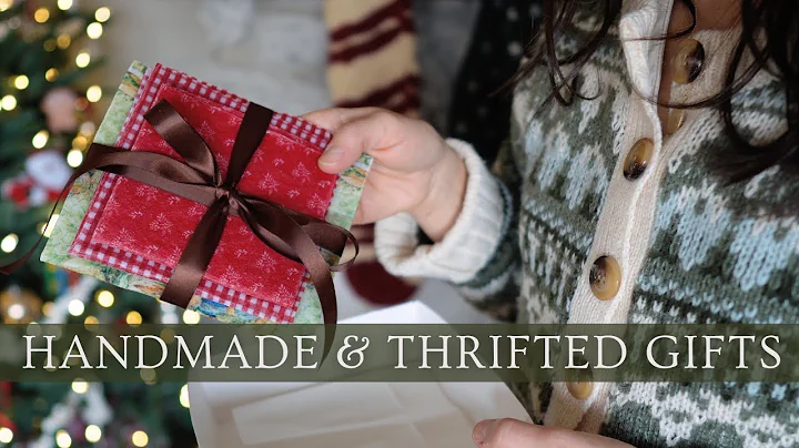 DIY + Thrifted Low Cost Christmas Gifts | VLOGMAS 2025 Day 8