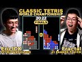 Tetris immortals  tetris world championship final  live wr smashed  ericicx vs fractal ctwc 2022