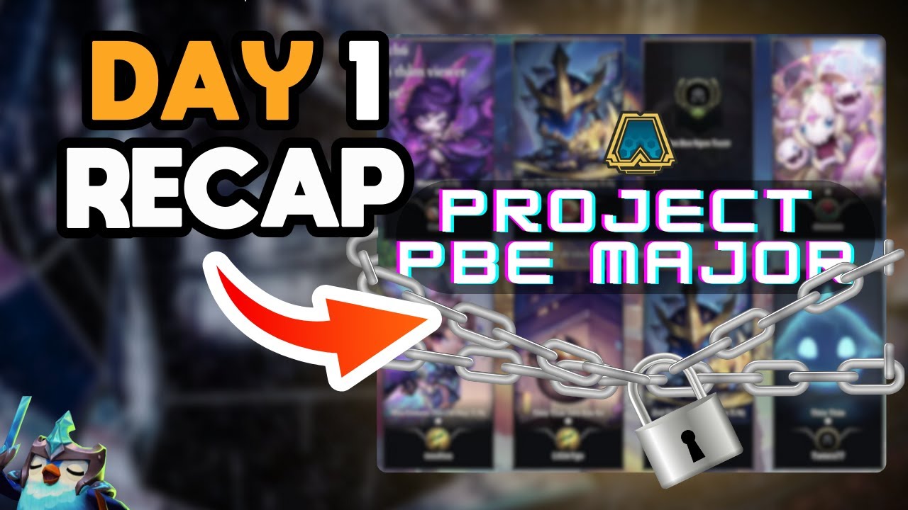 This is What Professional TFT Looks Like in Set 12 | PROJECT PBE MAJOR Day 1 Highlights