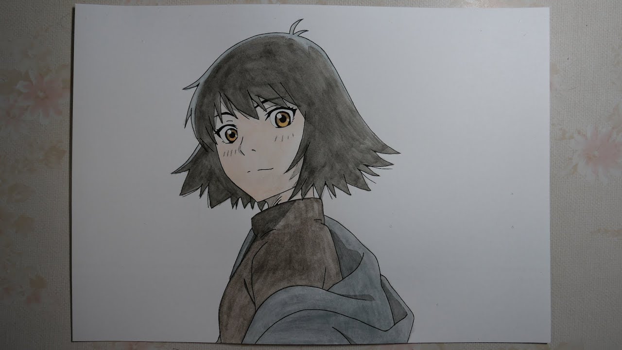 イエスタデイをうたって 野中晴描いてみた Drawing Haru Nonaka From Sing Yesterday For Me Yesterday Wo Utatte Youtube