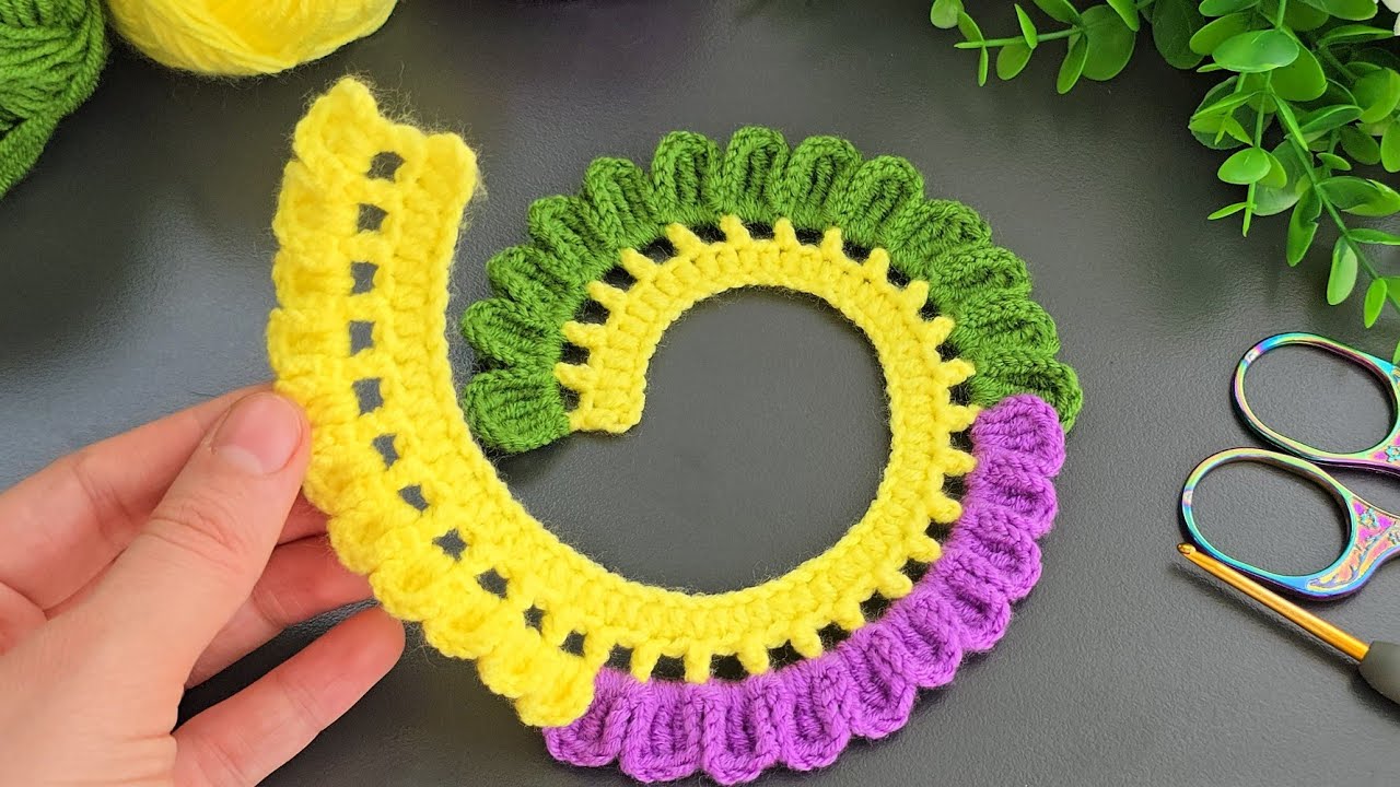 Wow Amazing💯👌Very easy crochet rose flower motif making for beginners🌷🌷🌷