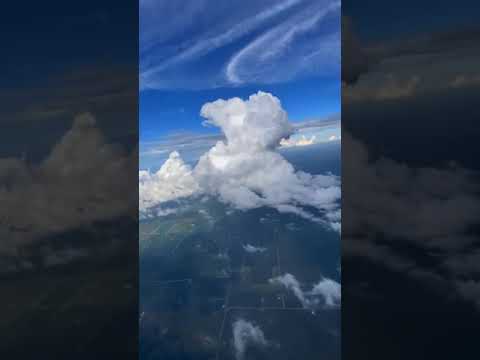 اروع منظر للسحب في العالم تم تصويره على متن طائرة