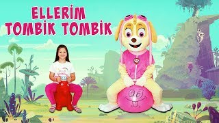 Ceylin & Skye - Ellerim Tombik Tombik Nursery Rhyme & Super Simple Educational Songs for Babies Kids Resimi