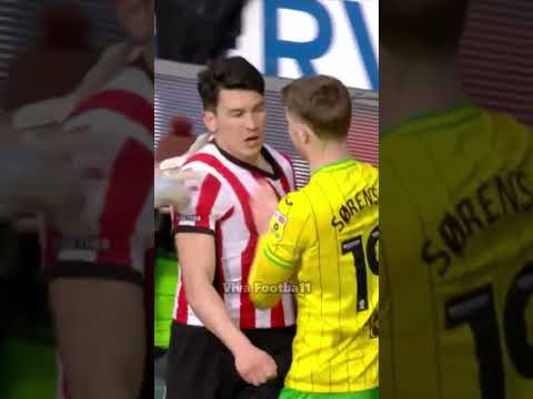 Not That Type Of Game! 💋 😳 Sunderland's "Madman" Kisses Opponent