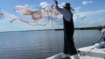 Chài cá rô phi khủng Florida P1- Cast Net for Giant Tilapias