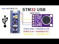 stm32f103c8t6 самодельный USB микрофон