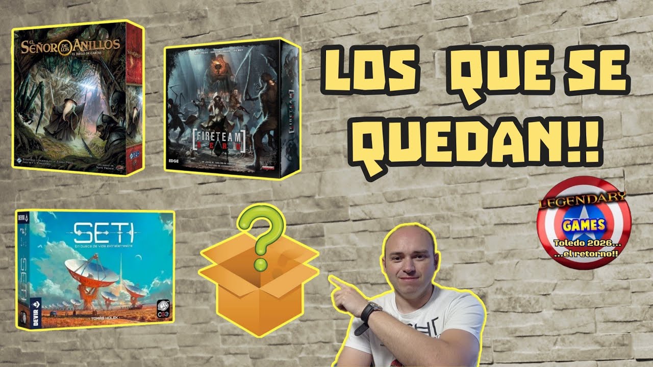 Estos son los 20 JUEGOS de MESA que SEGUIRÁN en mi LUDOTECA!!