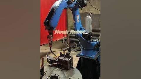 Noah welding robot with 2 axis p positioner