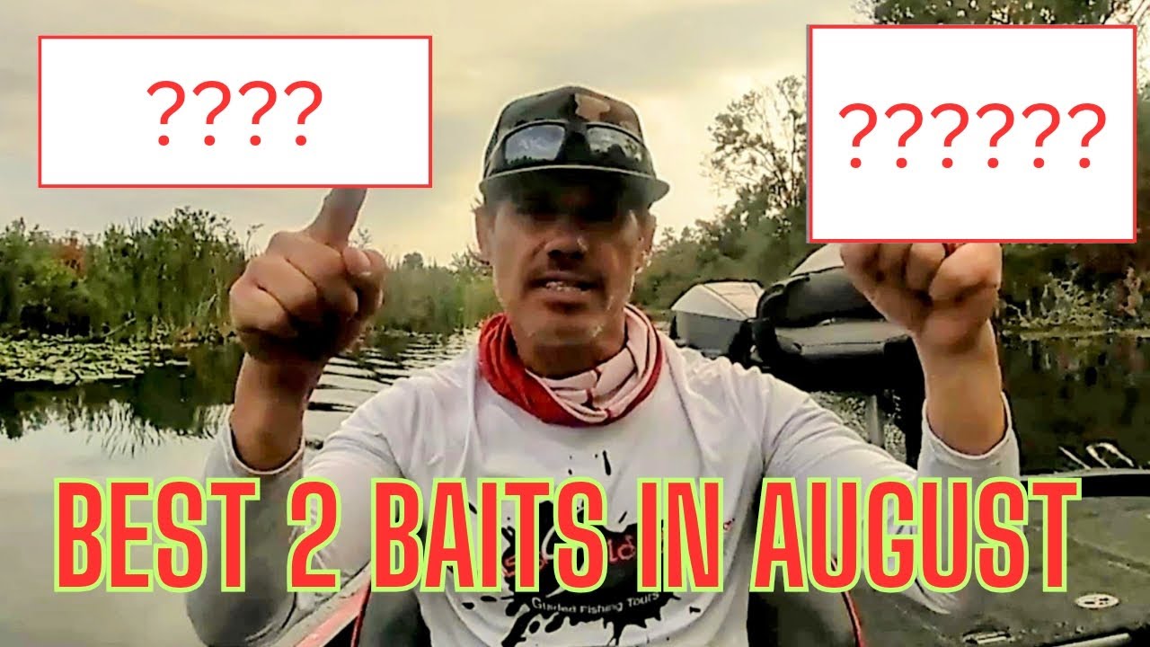 BEST 2 Bass Fishing BAITS in August (HARRIS CHAIN) #bassfishing