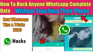 Check Anyone Whatsapp Complete Data on your Phone