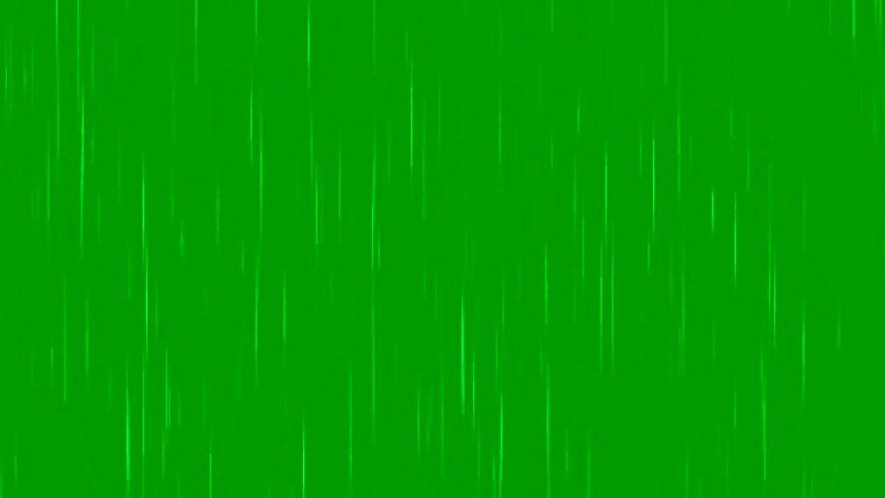 GREEN SCREEN RAIN EFFECT - YouTube