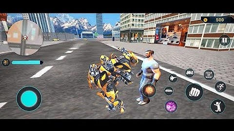 Bumblebee Multiple Transformation Jet Robot 🤖 Car 🚗 Game 2021 - Android Gameplay FHD ×First Gameplay