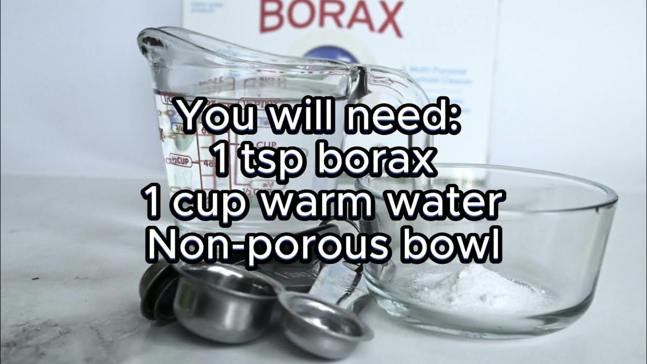 How to make activator with borax YouTube