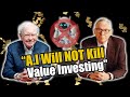 Warren and Charlie: Is AI going to Kill Value investing?