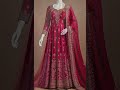 beautiful designer anarkali frock #fashion #anarkali #dress #tranding #shortvideo