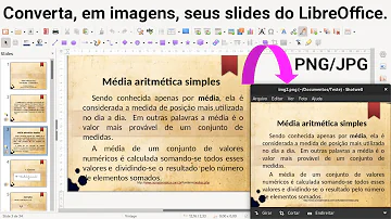 Qual formato salvar no LibreOffice?