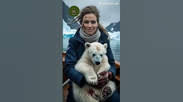 😲Save a cute polar bear from a horde of aggressive creatures! A heartwarming rescue!#barnacleremoval