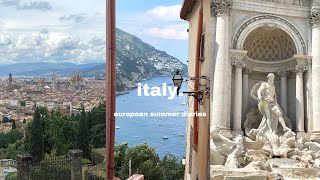 13 days in italy amalfi coast and positano rome florence european summer diaries