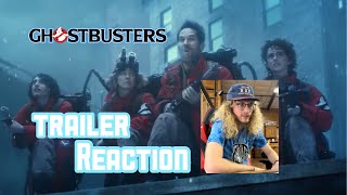 Ghostbusters: Frozen Empire teaser trailer REACTION