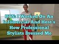 BTS: Wardrobe Fitting On An Infomercial - Here Is How Professional Stylists Dress a Model