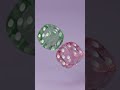 Transparent Dice ASMR  Relaxing Loop 🎲