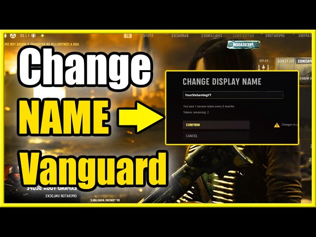 How to change your Activision name: Warzone, Vanguard & Cold War - Charlie  INTEL