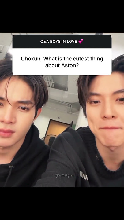 Chokun is Aston's baby 👼😊|Thai BL| Boys In Love Series #chokunaston #gmmtv2025 #blseries #viralvideo